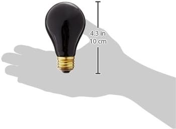 Fluker'S Incandescent Black Nightlight Bulbs for Reptiles, 100 Watt
