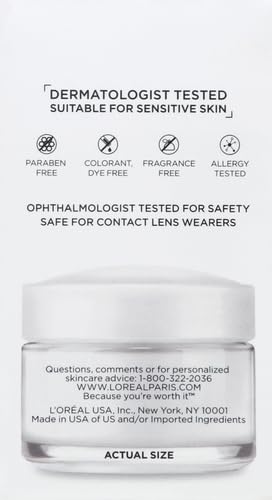 L'Oreal Paris Skincare Revitalift Anti-Wrinkle and Firming Eye Cream with Pro Retinol, Treatment to Reduce Dark Circles, Fragrance Free, 0.5 Oz.