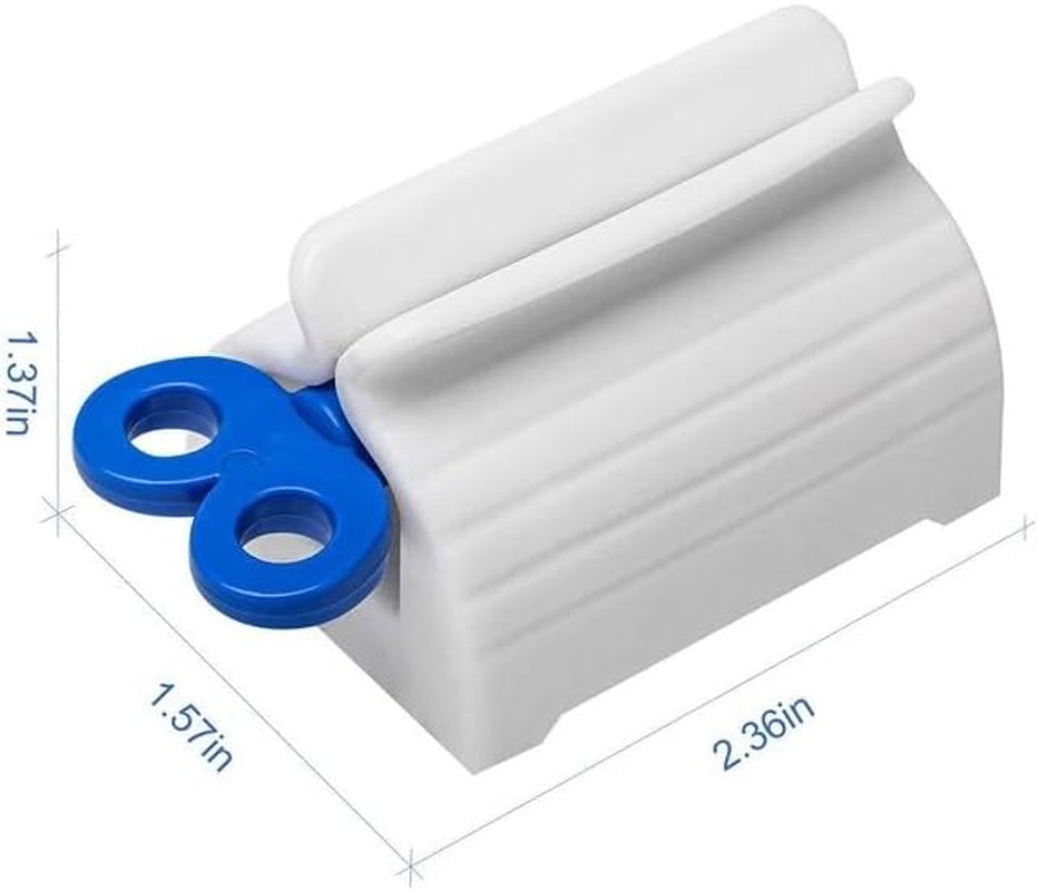 3Pcs Blue for Rotating Toothpaste Dispenser with Tube Squeezer Toothpaste Artifact Dispenser for Bathroom,Bathroom Organization,Tube Squeezer,Health and Household,Bathroom Safety, Aids and Accessories