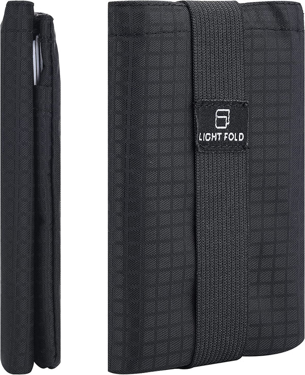 Slim Wallet for Men with RFID Blocking - Minimalist Slim Wallet with Thin, Durable Style & Data Protection - Multiple Pockets for 12 Cards & Cash, Small Wallet without the Bulk