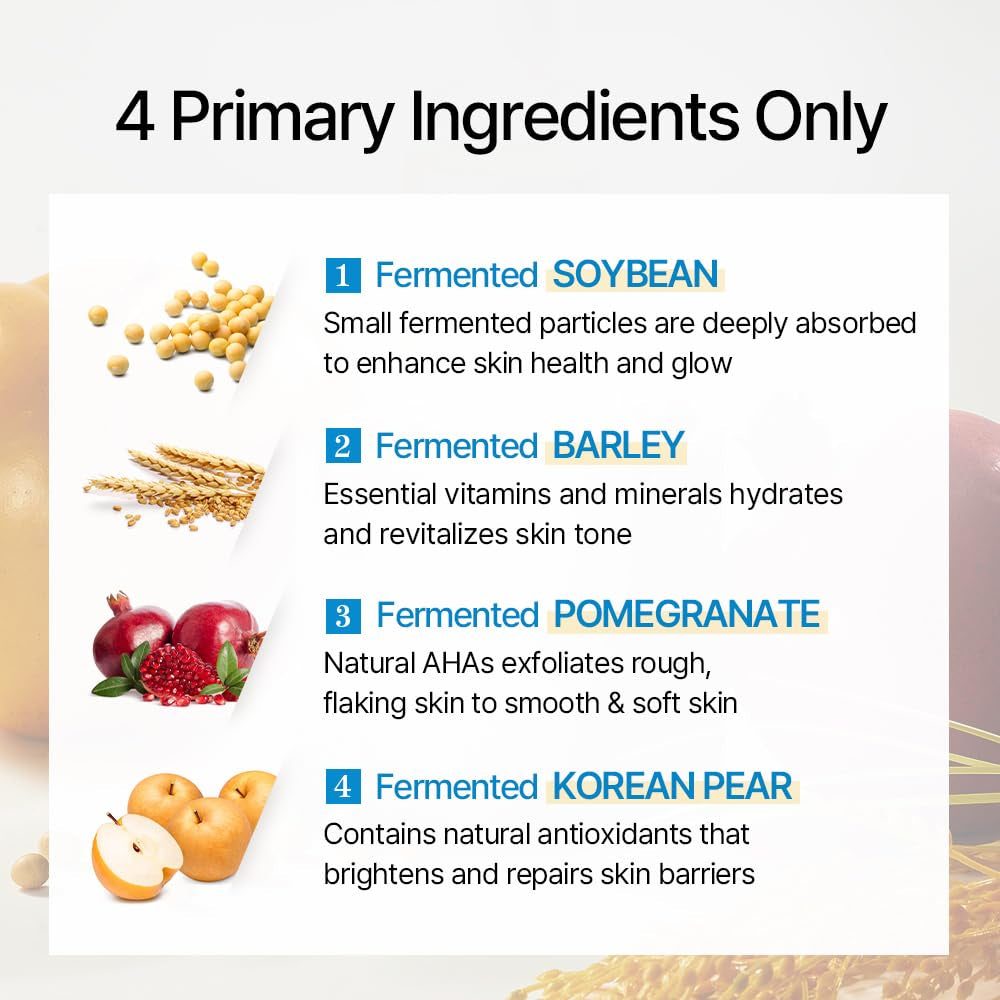 Mixsoon Bean Essence Exfoliating Hydrating Korean Skin Care Glass Skin Hyaluronic Acid Serum (1.6 Fl Oz (Pack of 1))