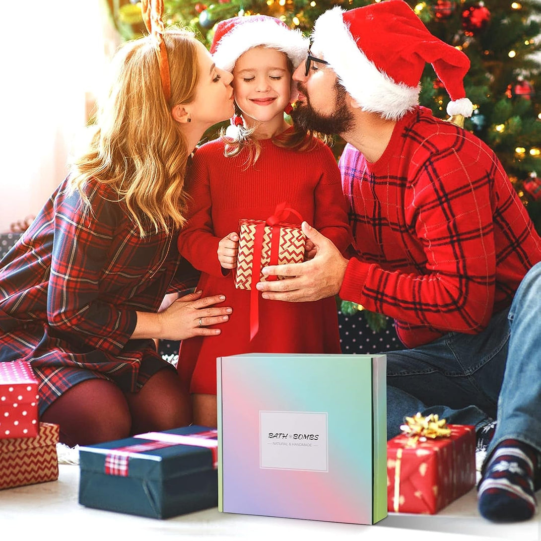 Bath Bombs Gift Set,16Pcs Organic Bath Bombs for Women Relaxing Bath Gifts for Women,Her on Birthday,Christmas