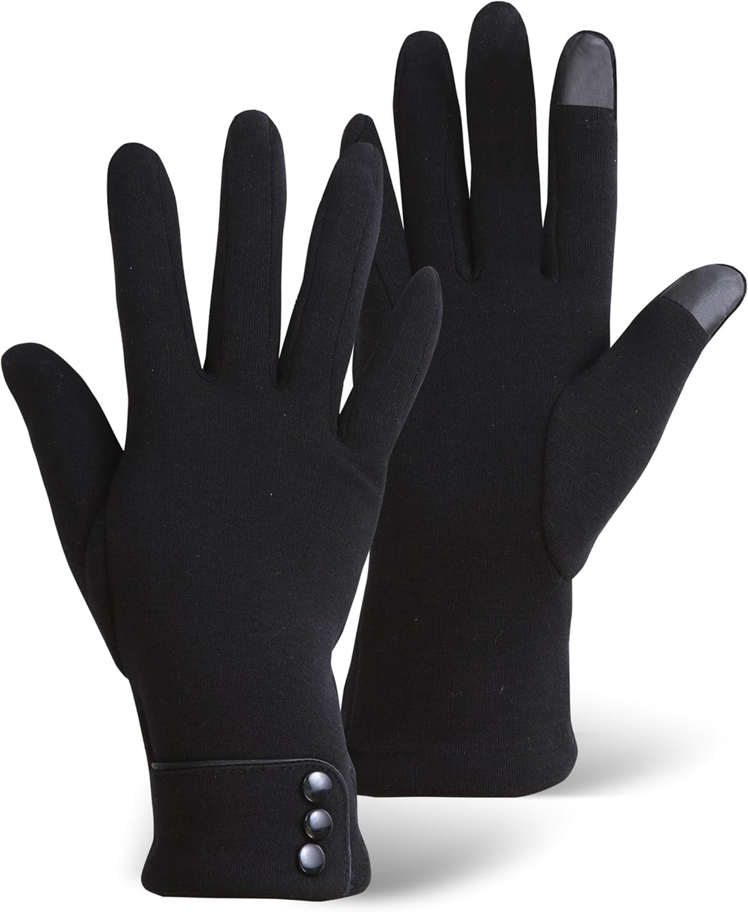 Brook + Bay Women'S Cold Weather Gloves - Touchscreen Fleece Gloves for Texting