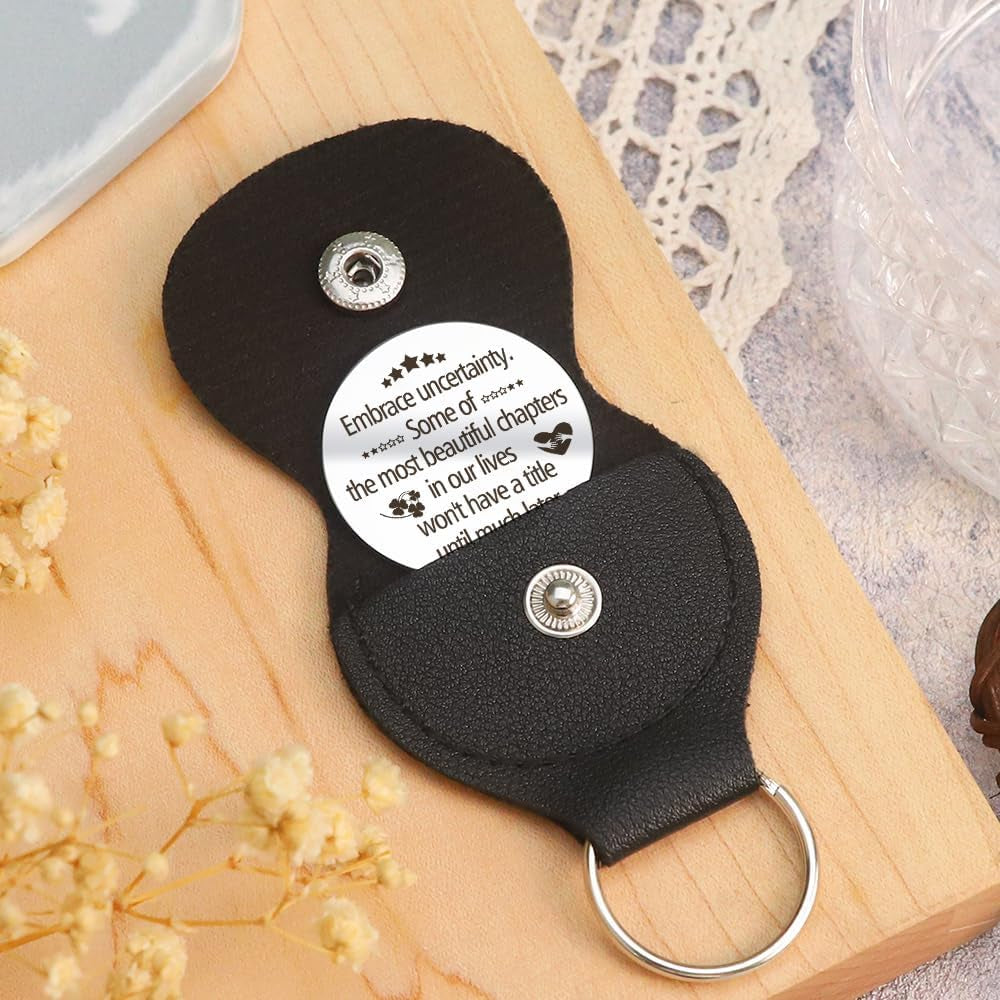 Hoosmoon Pocket Hug Token Keychain - Graduation & Birthday Gifts