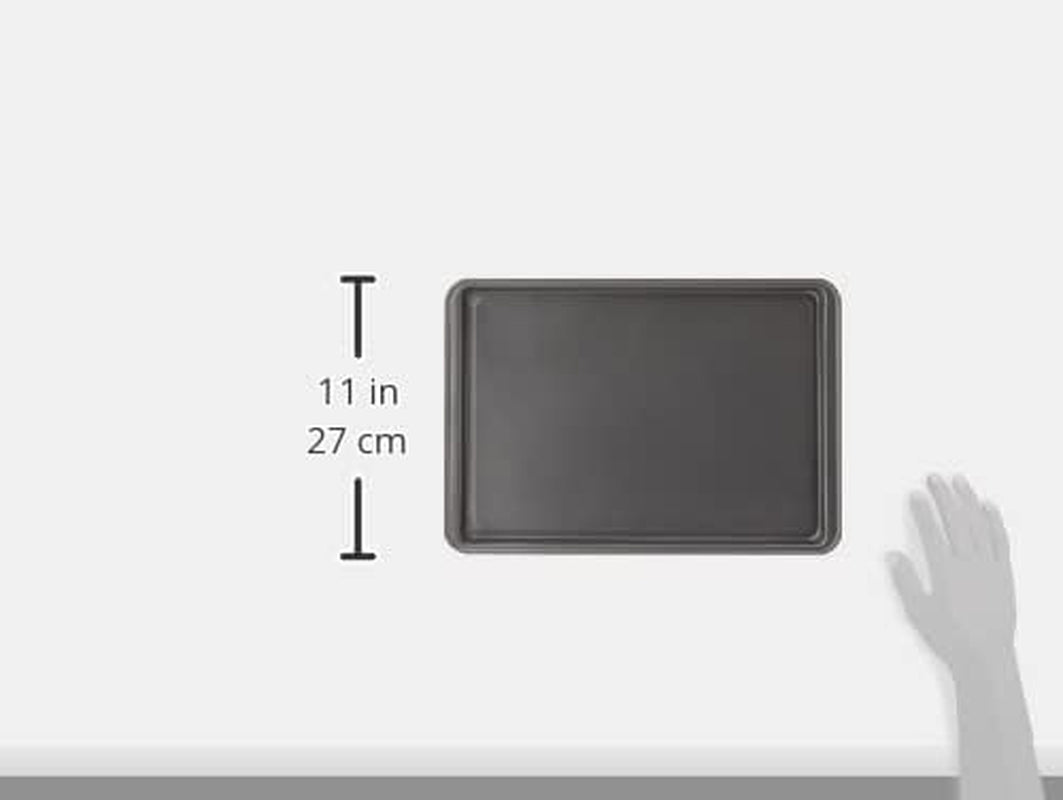 Goodcook Everyday Nonstick Carbon Steel Baking Sheet Set, 3 Pack – Small 13” X 9”, Medium 15” X 10”, Large 17” X 11” – Carbon Steel Cooking Pans, Cookie Sheet Bakeware Set