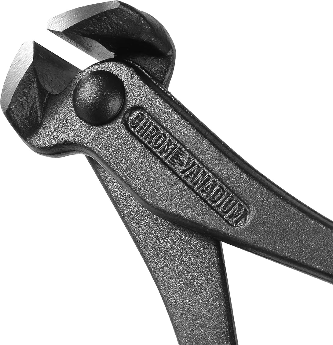 Bates Nail Puller and Staple Remover - Yellow, 2 Pack, Carpenter Tool, End Cutting Pliers, Nippers for Nail Pulling