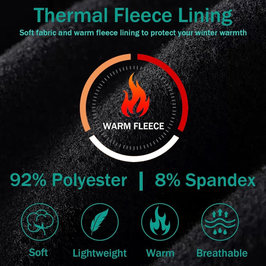 Running Gloves for Men Women Winter Gloves Touch Screen Lightweight Thin Thermal Gloves Liners for Cycling Driving