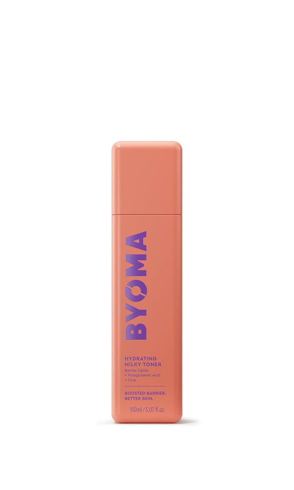 BYOMA Hydrating Milky Toner - Dewy, Ultra Hydrating Toner for Face - Soothes Skin, Locks in Moisture, Reduces Redness - Barrier Repair - 5.07 Fl Oz
