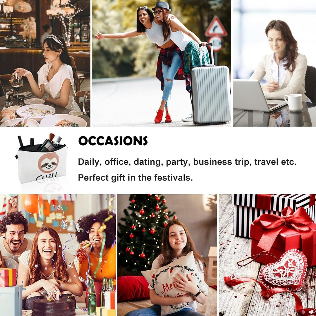 All in One Makeup Kit for Women Full Kit, Basic Cosmetics Kit for Beginner & Professionals, Eye Makeup Set Tween Girl, Make up Kits for Teenagers, Makeup Gift Set for Girls, Women & Teens(16-Sloth)