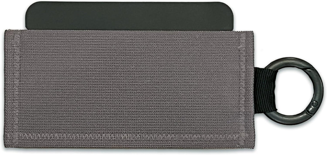 Minimalist Wallet for Men and Women (Solid Silver)