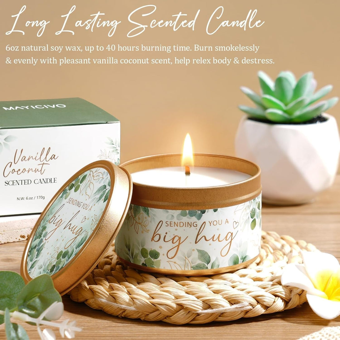 Birthday Gifts for Women Self Care Gifts, Relaxing Spa Gifts Baskets Get Well Soon Gifts Care Package for Women with Blanket, Unique Gifts Idea for Mom Mother Her Wife Girlfriend Best Friend Sister