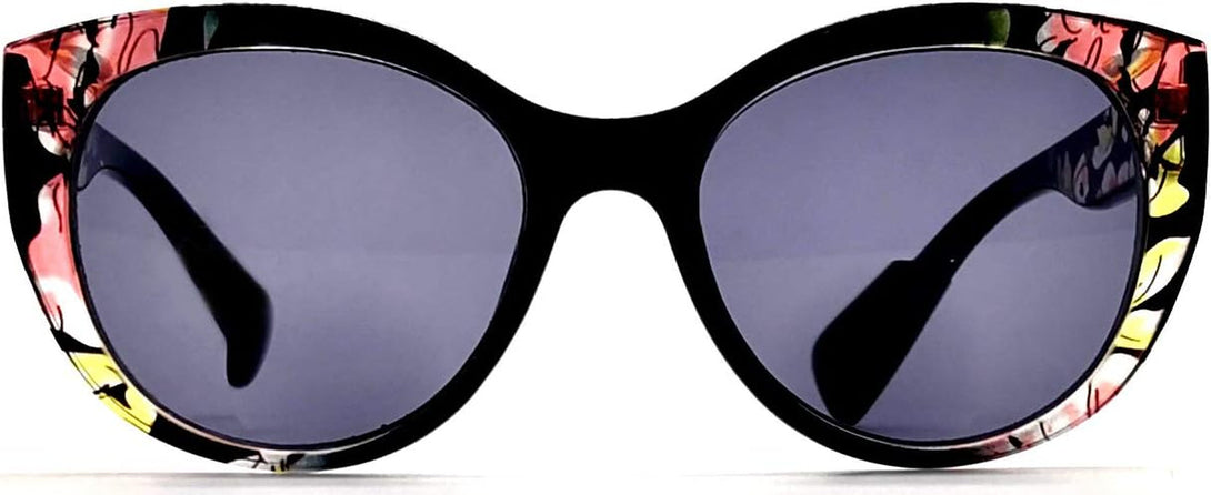 Bifocal Sunglasses Reading Glasses Women Designer Fashion Sun Readers (2-Pair)