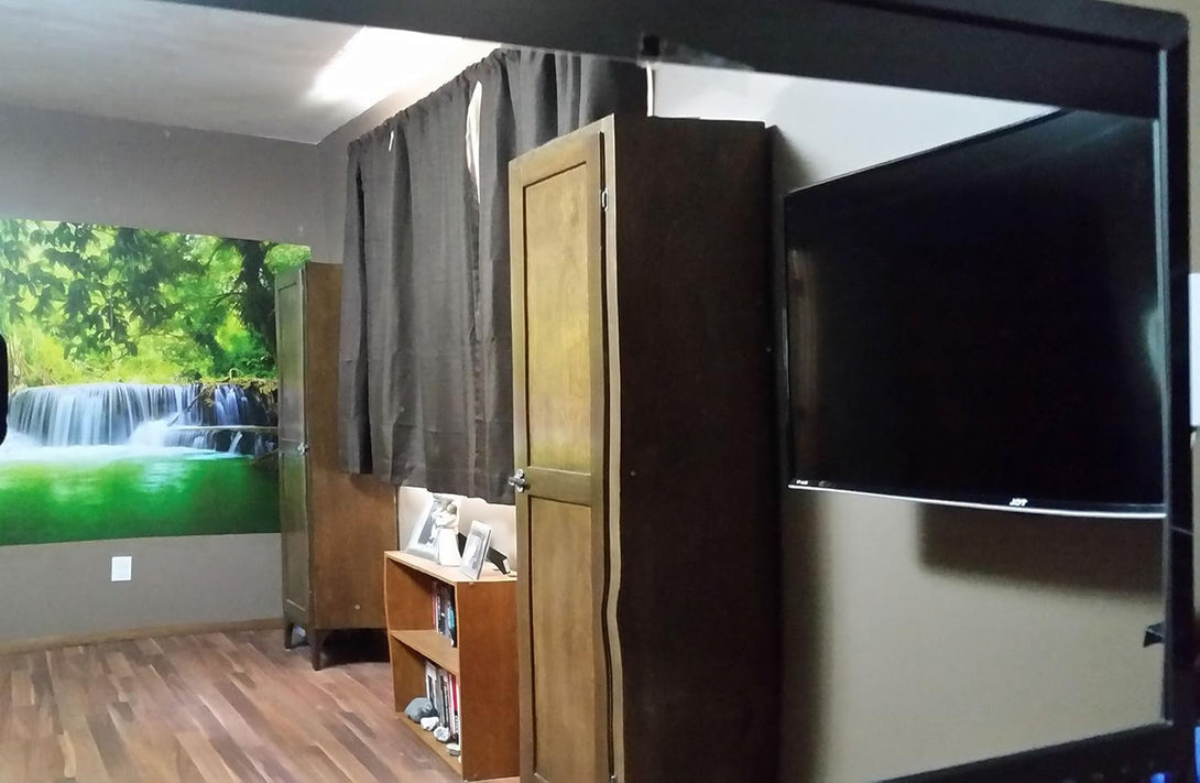 12 X 24 X 0.04 Inch Acrylic See-Through Mirror, 30% Transparent