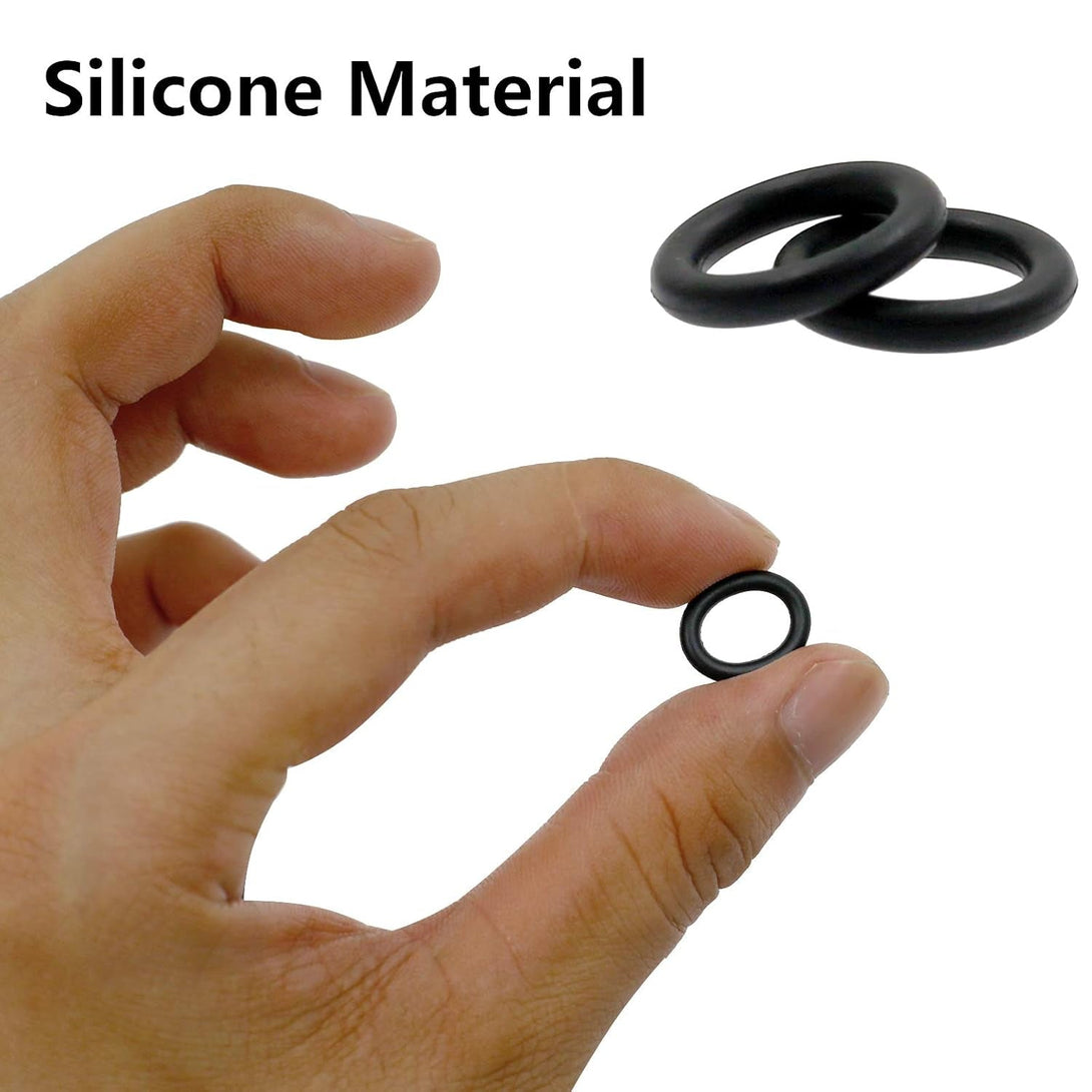 50Pcs Power Pressure Washer O-Rings for 1/4 Inch M22 Quick Connect Coupler (Black)