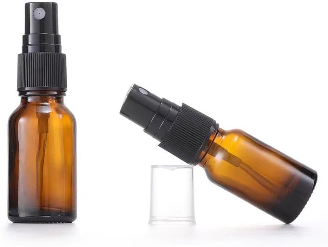 3 Pc Brown 30Ml Glass Essential Oil Roller Bottles Refillable Roll on Bottles Empty Deodorant Bottle Containers Rollerball Bottles Beauty and Personal Care Tools for Fragrance Cosmetics(3 Styles)