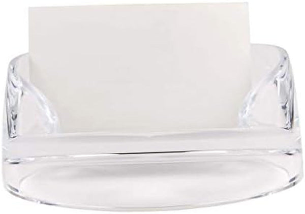 Acrylic Card Holder, Business Card Holder | Office Supplies, Desk Accessories | Brighten up Your Table- Clear