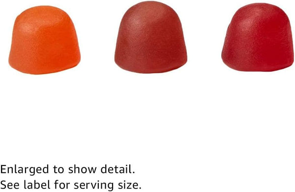 Amazon Brand - Mama Bear Organic Kids Multivitamin Gummies, Berry, Cherry & Orange, 60 Count, 1 Month Supply (Packaging May Vary) 60 Count (Pack of 1)