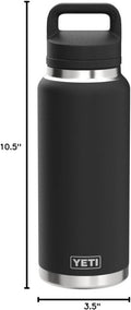 YETI Rambler 26 Oz Bottle, Vacuum Insulated, Leakproof, Stainless Steel with Chug Cap