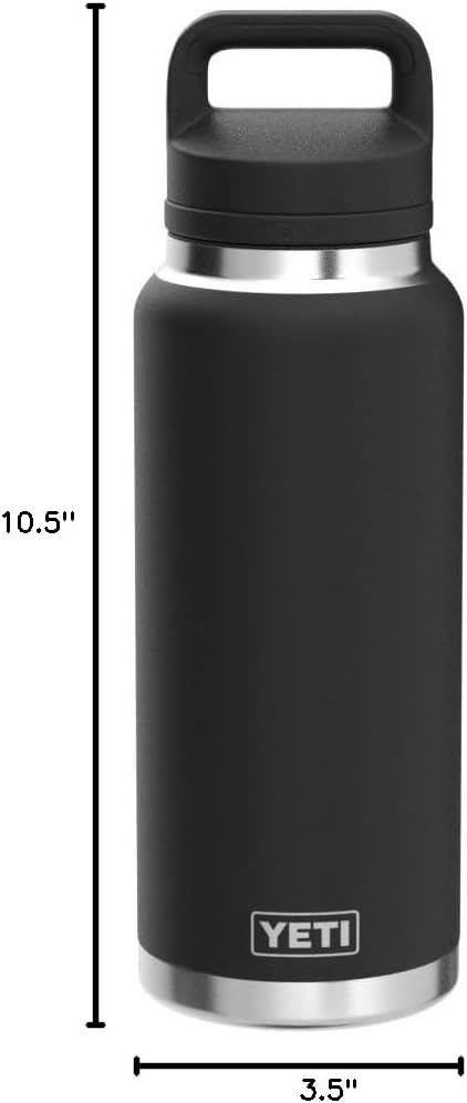 YETI Rambler 26 Oz Bottle, Vacuum Insulated, Leakproof, Stainless Steel with Chug Cap