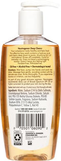 Neutrogena Deep Clean Daily Facial Cleanser with Beta Hydroxy Acid for Normal to Oily Skin, Alcohol-Free, Oil-Free & Non-Comedogenic, 6.7 Fl. Oz