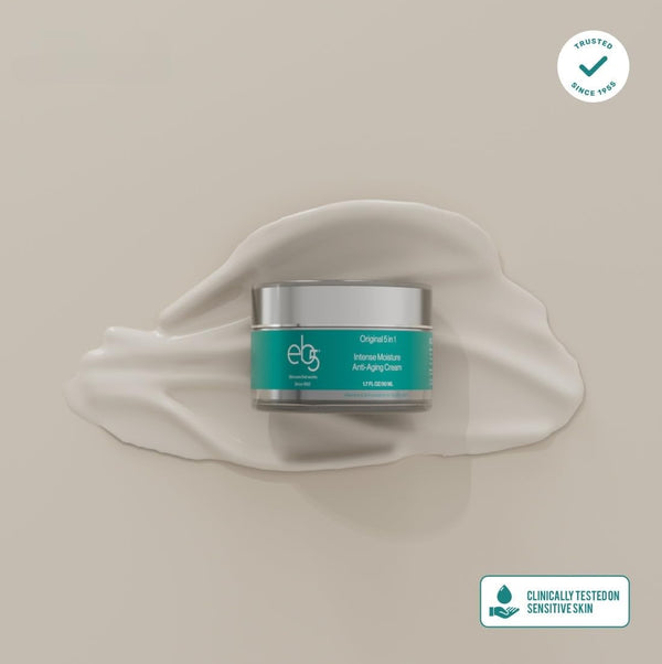 Eb5 Intense Moisture anti Aging Moisturizer Face & Neck Cream- Tone Tighten Skin with Retinol, Fade Fine Lines & Wrinkles with Vitamin E, a &