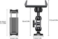 Gym Magnetic Phone Holder Mount,360 Adjustable, Magnet Base Phone Mount, Attracts to Ferrous Metal Surface,Magnet Phone Mount for Gym Workout