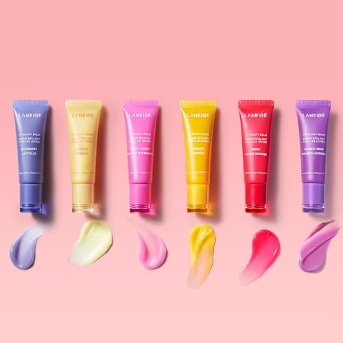 LANEIGE Lip Glowy Balm: Sheer Tinted Lip Moisturizer with Shea Butter, for Hydrating Shine & Soft Lips Berry