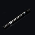 ZEYAR Liquid Chrome Marker Paint Marker, DIY Silver Marker Pen for Most Surfaces, High-Gloss Display Effects, Dual Tips: Extra Fine and Medium