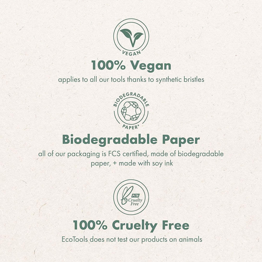 Ecotools Ecopouf Bath Brush, Loofah Brush for Bath & Shower, Made with Long Handle & Recycled, Soft Netting for Gentle Exfoliation, Back Brush for Men & Women, Eco-Friendly & Cruelty-Free, 1 Count