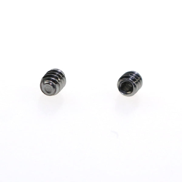 25Pcs 4-40 X 1/8" Allen Head Hex Hexagon Socket Set Screws Stainless Steel Cup Point Grub Screw Set Bolt with 1 Piece Hex Key Wrench