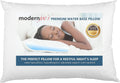 MODERNJOE'S Luxurious Queen Size Water Pillow (20X28), Adjustable Waterbase Pillow (Fiber Fill)