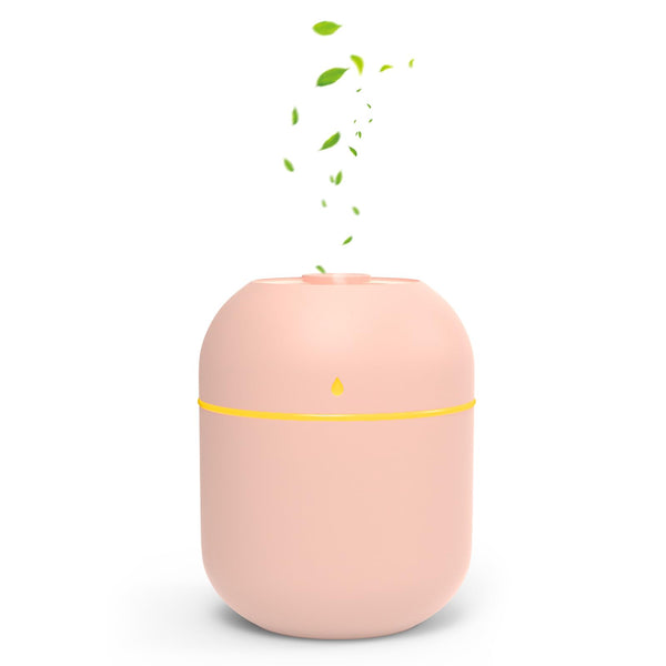 Small Essential Oil Diffuser, 220Ml Aromatherapy Diffusers for Home Fragrance Aroma Diffuser with 7 LED Color Night Light and Auto-Off