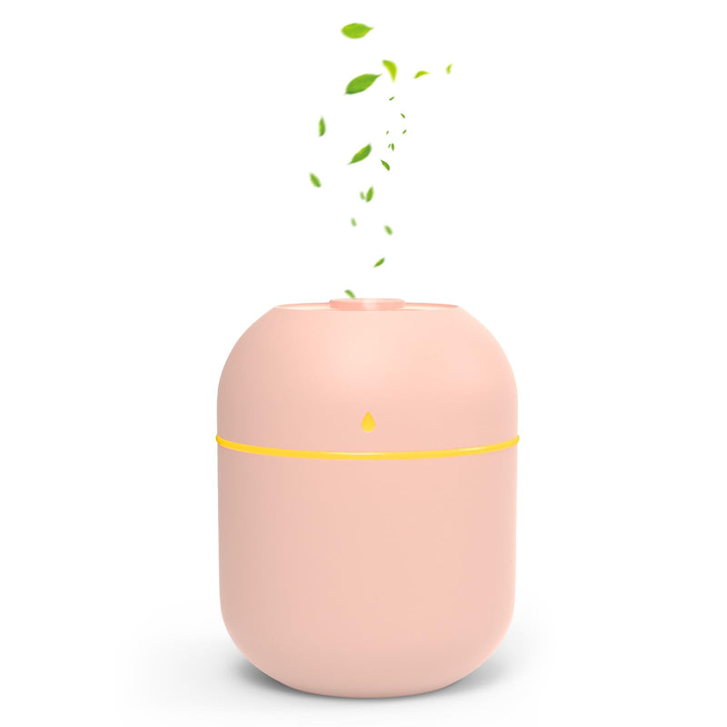 Small Essential Oil Diffuser, 220Ml Aromatherapy Diffusers for Home Fragrance Aroma Diffuser with 7 LED Color Night Light and Auto-Off