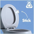 Toilet Seat Handle & Lid Lifter - 2 Pack. Lift More. Less Mess. (GLOW in the DARK)