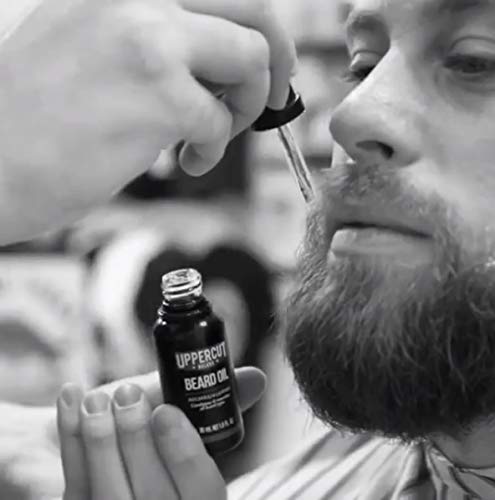 UPPERCUT DELUXE Conditioning Beard Oil, Patchouli & Leather Scent, 1 Fl. Oz.