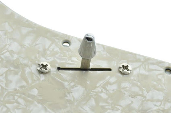 KAISH Heavy Duty 5 Way Guitar Pickup Lever Switch Guitar Pickup Selector Switch for Strat Tele with Plastic Chrome Tip