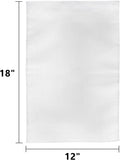 DEAYOU 36 Pack Sublimation Blank Garden Flags, DIY White Lawn Flags Polyester Banners for Outdoor, Courtyard, Party, Home, School, 12" X 18