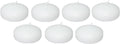 D'Light Online Large White Floating Candles 3 Inch Wax Discs for Events, Weddings, Spa, Home Decor, Special Occasions, Cylinder Vases,