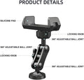 Gym Magnetic Phone Holder Mount,360 Adjustable, Magnet Base Phone Mount, Attracts to Ferrous Metal Surface,Magnet Phone Mount for Gym Workout