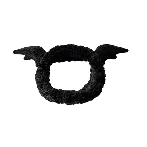 ASTRAIA Spa Headbands for Washing Face, Shower and Bath, Goth and Witchy Gifts (Set of 2)