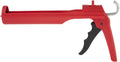 INTERTOOL Drip-Free Hand Caulking Gun, 10 Oz. Tube, 10:1 Thrust Ratio, Lightweight Durable Body, Smooth Rod, Quiet Ratcheting HT-0027