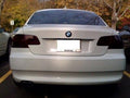 DIYAH 12 X 48 Inches Self Adhesive Headlight, Tail Lights, Fog Lights Tint Vinyl Film (Dark Black)