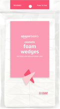 Amazon Basics Cosmetic Foam Wedges for Makeup, 32 Count