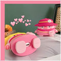 3D Cute Chic Cartoon Kids Teens Boys Girls Women Lovely Stylish Cross Body Bag Piglet Shape with Three Hats Soft Case for Airpod Pro 2019/Airpod