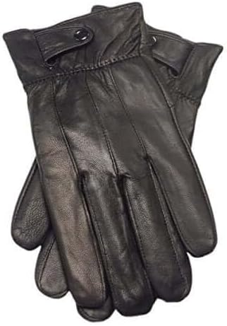 REED Men'S Genuine Leather Warm Lined Driving Gloves - Touchscreen Texting Compatible