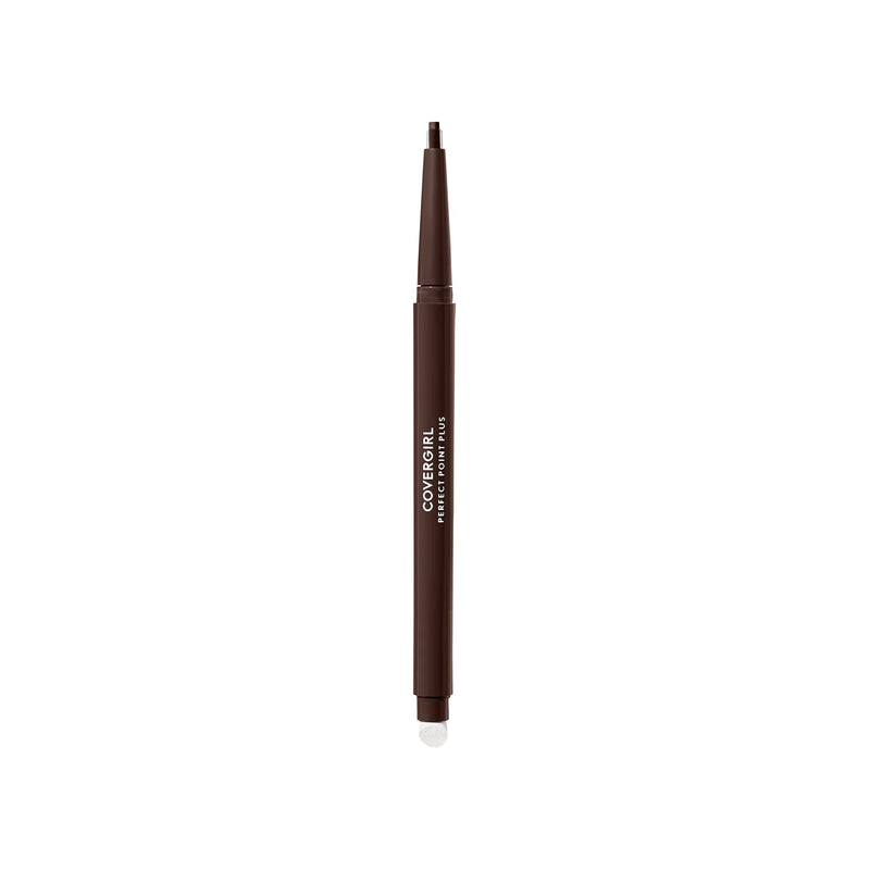 Covergirl Perfect Point plus Eyeliner Pencil, Espresso, Long-Lasting, Versatile Brown Eyeliner, Soft Smudging Tip, No Sharpening Needed, Pack of 1