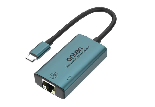 USB-C to Ethernet Adapter - 2.5Gbps High-Speed,Type-C to RJ45 Ethernet LAN Network Adapter Thunderbolt 4/3 Compatible, f
