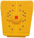 High Strength Plastic Acupressure Mat & Feet Massager Acupunctures Stress, Pain Relief Massager Tool for Blood Circulation in Human Body (Yellow),