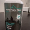 Mountain Peak Nutritionals Sleep Easy - Sleep Support Supplement Promoting a Relaxed & Calm Mood - 5-HTP, Amino Acids, Melatonin, & Magnesium -