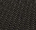 Bookishbunny Self Adhesive High Density Acoustic Foam Egg Crate Panel Studio Foam Wall Panel 39" X 78" (1.5" Black)